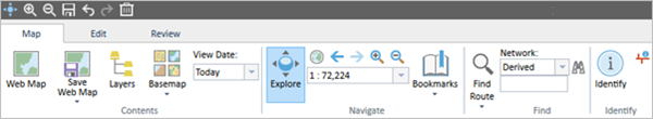 Map tab Map tab